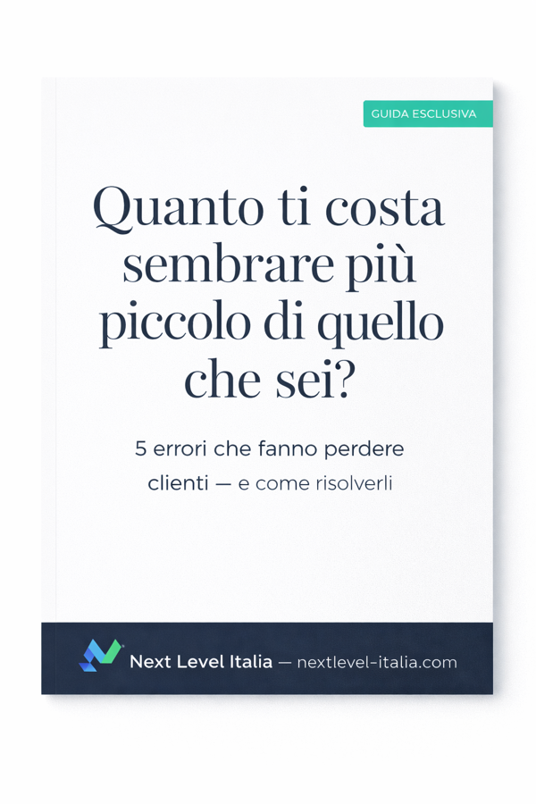 Copertina Guida 5 Errori Immagine Aziendale